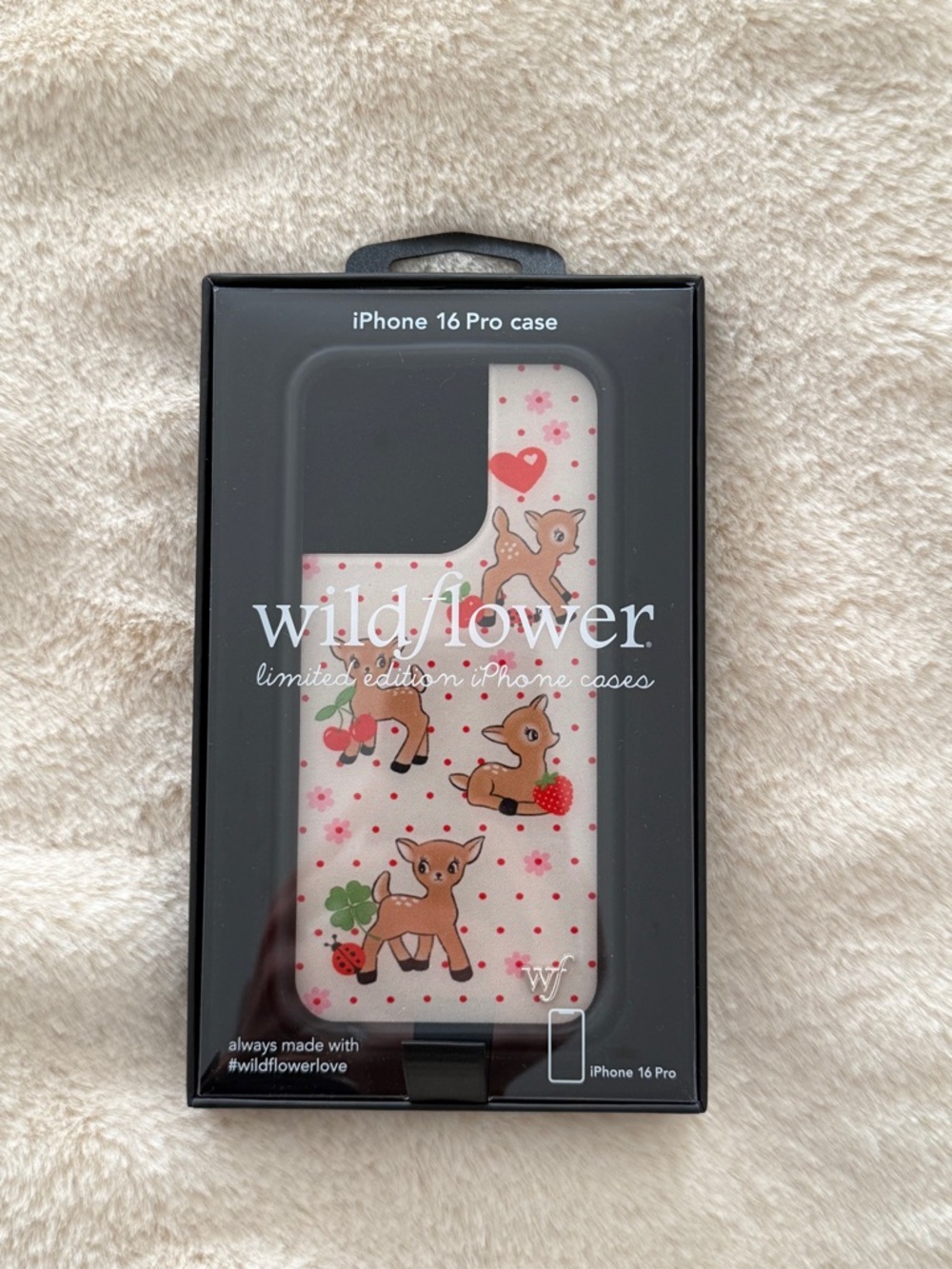Wildflower case - Oh Deer iPhone 16 pro